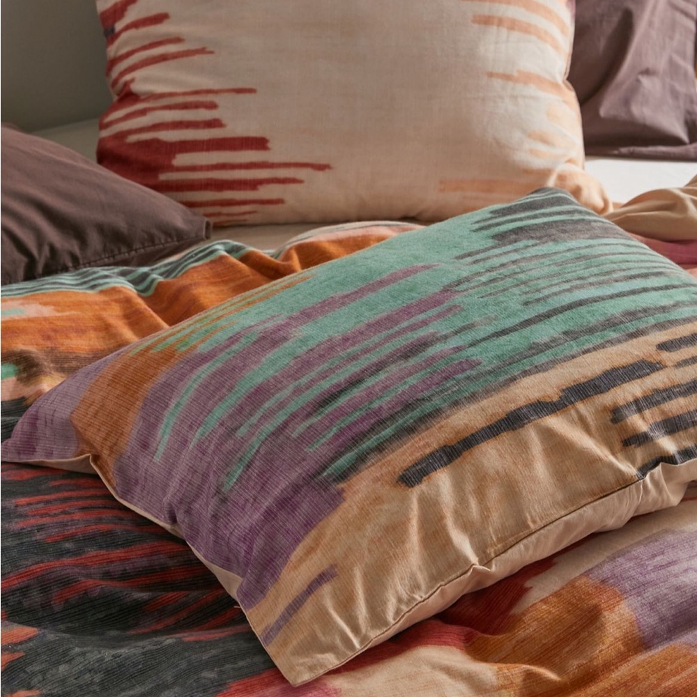 Urban Outfitters brand Abstract Watercolor standard sham